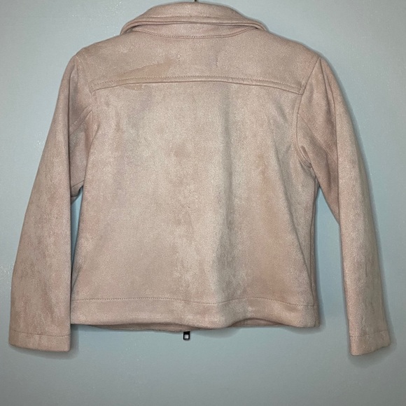 Pink suede jacket - Picture 3 of 3